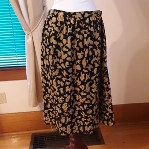 100% SILK Skirt
